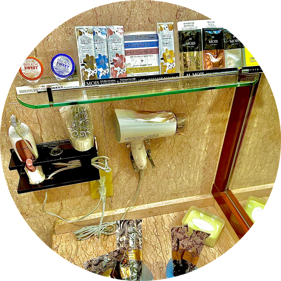 ＼大満足間違いなし／充実なアメニティのラインナップ